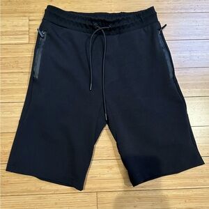 Zara Black Shorts with Zipper Pockets Size Medium